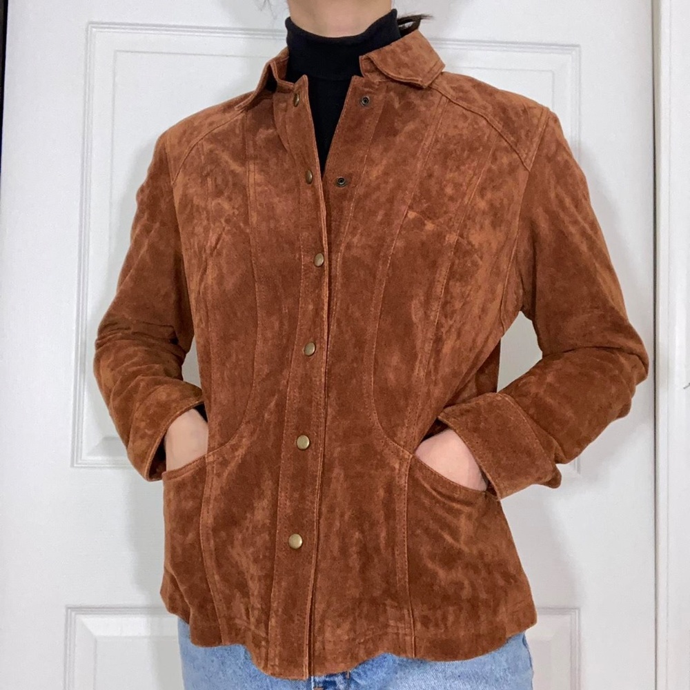 100% Leather Coldwater Creek Jacket